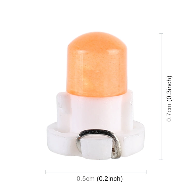 10 PCS 2W T3 Wedge Instrument Panel LED Light Dashboard Gauge Cluster Indicator Lamp Bulb, T3, 2W T3