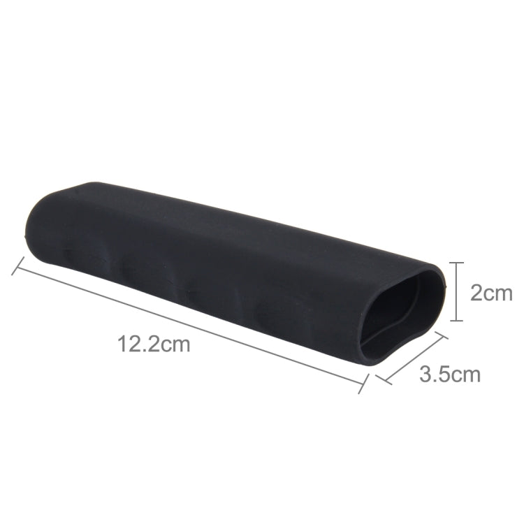 Rubber Car Hand Brake Cover Shift Knob Gear Stick Cushion Cover Car Accessory Interior Decoration Pad, Hand Brake Cove(Black), Hand Brake Cove(Grey), Hand Brake Cove(Khaki), Hand Brake Cove(Blue), Hand Brake CoveRed)