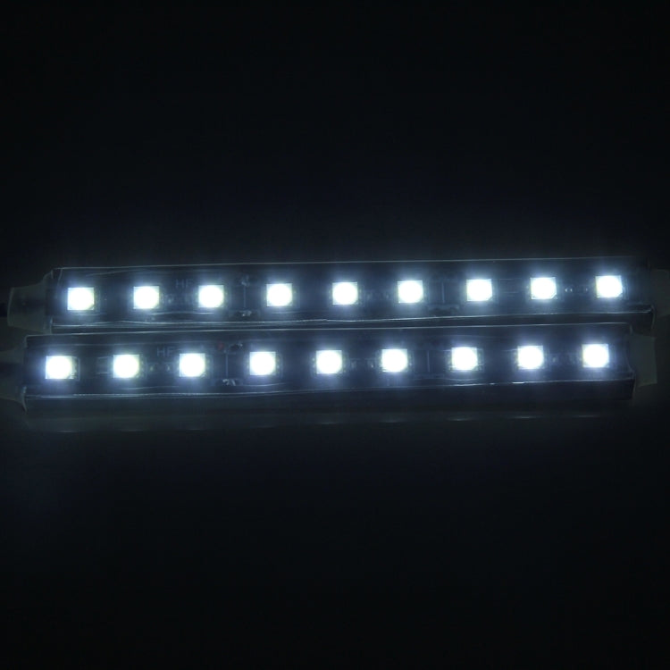 2 in 1 4.5W 18 SMD-5050-LEDs RGB Car Interior Floor Decoration Atmosphere Neon Light Lamp, DC 12V, 2 in 1 4.5W (Pink Light), 2 in 1 4.5W (White Light)