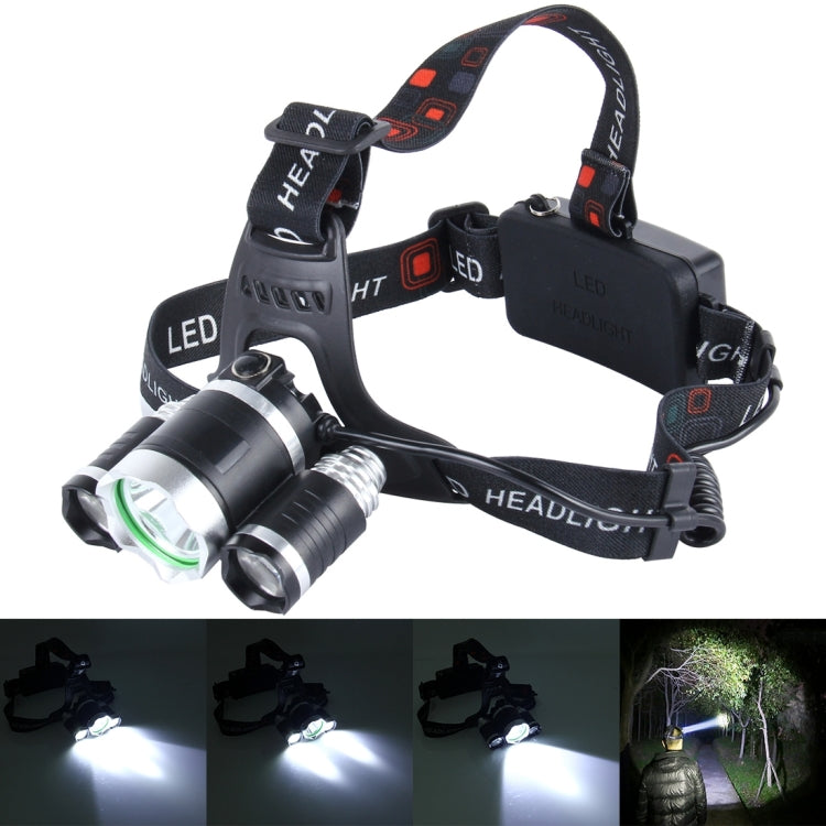 3 CREE T6 with Charger, NO Including Batteries