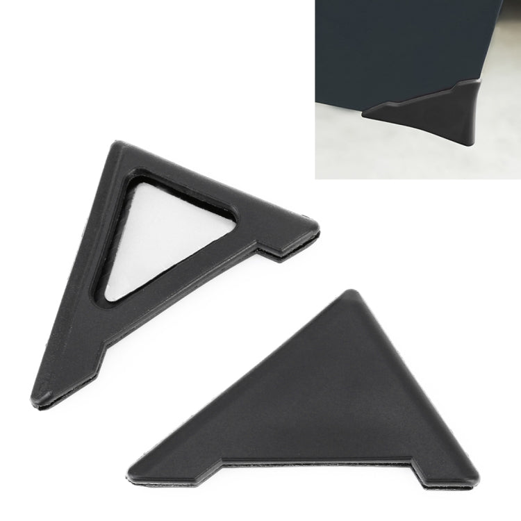 Universal Car Body Silicone Anti-collision Sticker Door corner Protector, Blue, Red, White, Black