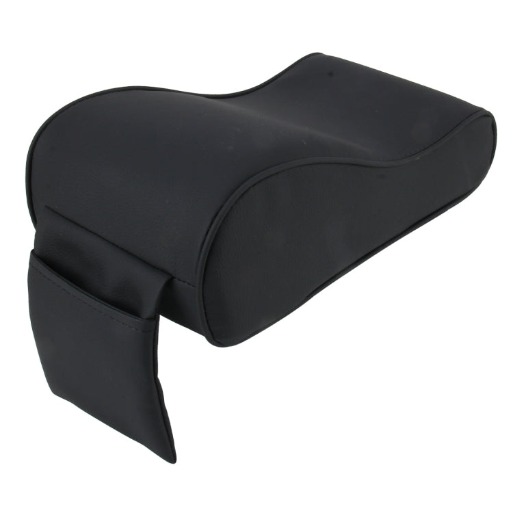 Universal Car PU Leather and Memory Foam Wrapped Armrest Box Breathable Car Armrest Box Mat with Phone Holder Storage Bag, without Card Slot (Brown), without Card Slot (Black Red), without Card Slot (Black ), without Card Slot (Khaki)