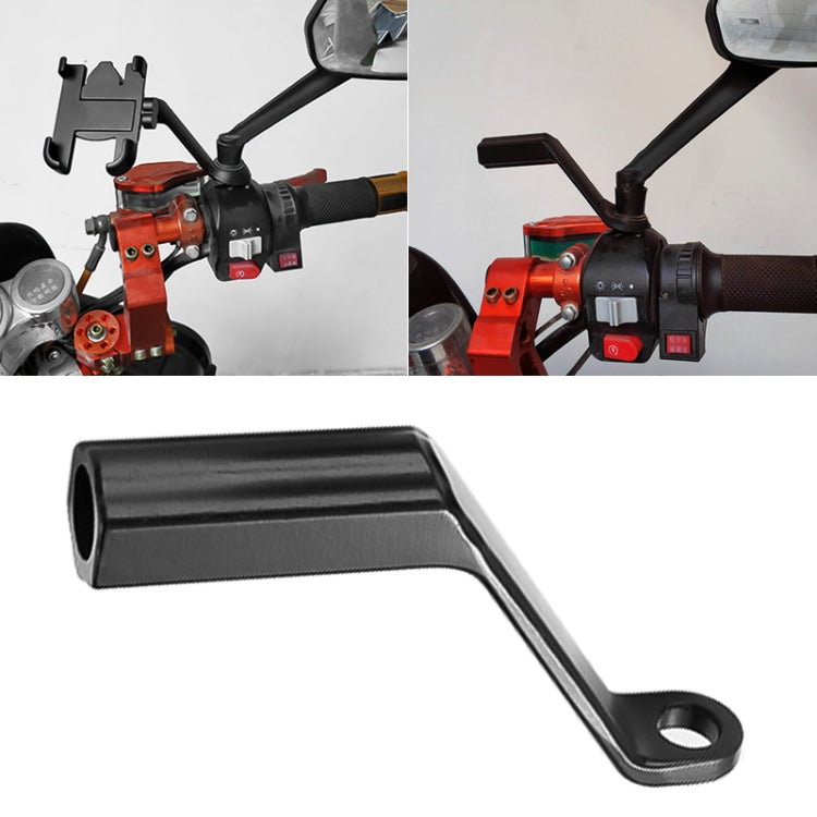 Motorcycle Rear View Mirror Aluminum Alloy Bracket, Random Color Delivery, Mirror Aluminum Alloy Bracket,