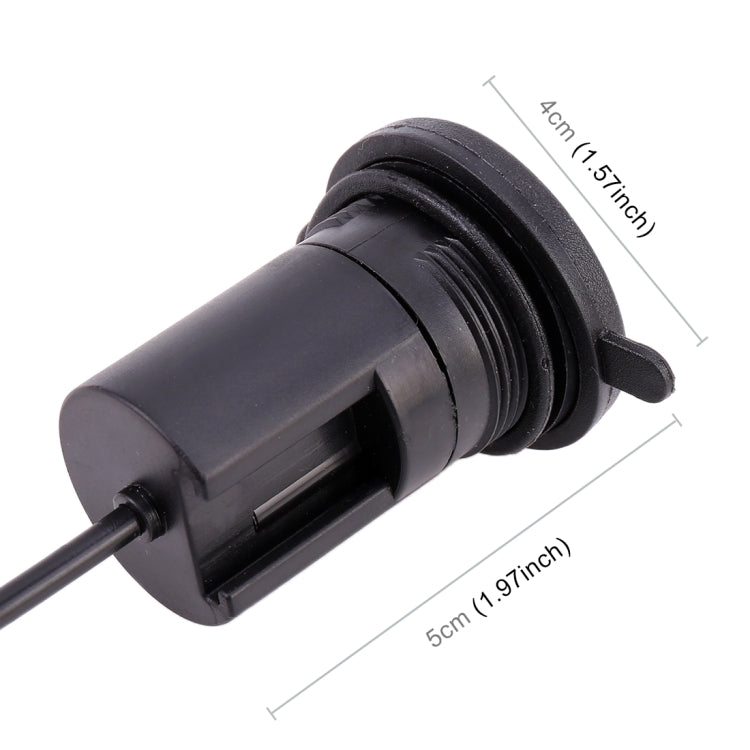 Universal Motorcycle USB Phone Charger Fast Charging, Random Color Delivery, 2.1V With Switch