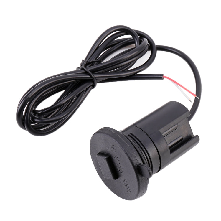 Universal Motorcycle USB Phone Charger Fast Charging, Random Color Delivery, 2.1V With Switch
