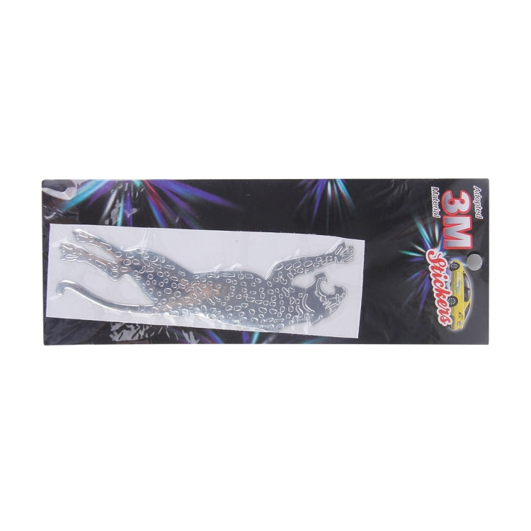 Running Leopard Shape Adoreable Style Car Free Sticker, Leopard