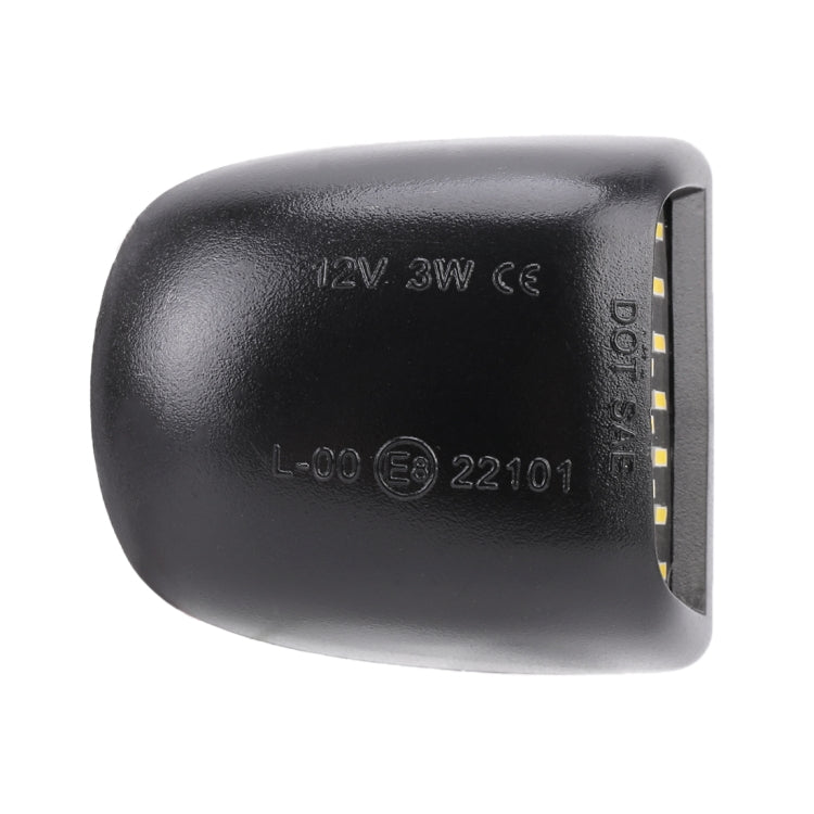 قطعتان من مصابيح لوحة ترخيص LED بجهد 12 فولت 3 وات 150 لومن 6000 كلفن، 18 مصباح LED SMD-4014 لسيارات شيفروليه