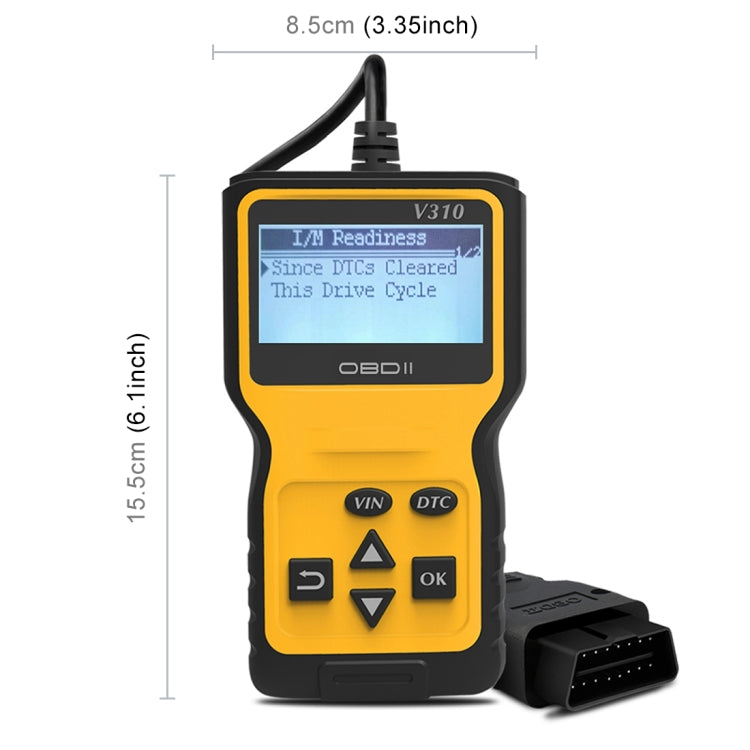 جهاز V310 محمول للسيارة، إصدار 1.1، أداة تشخيص OBD2، V310