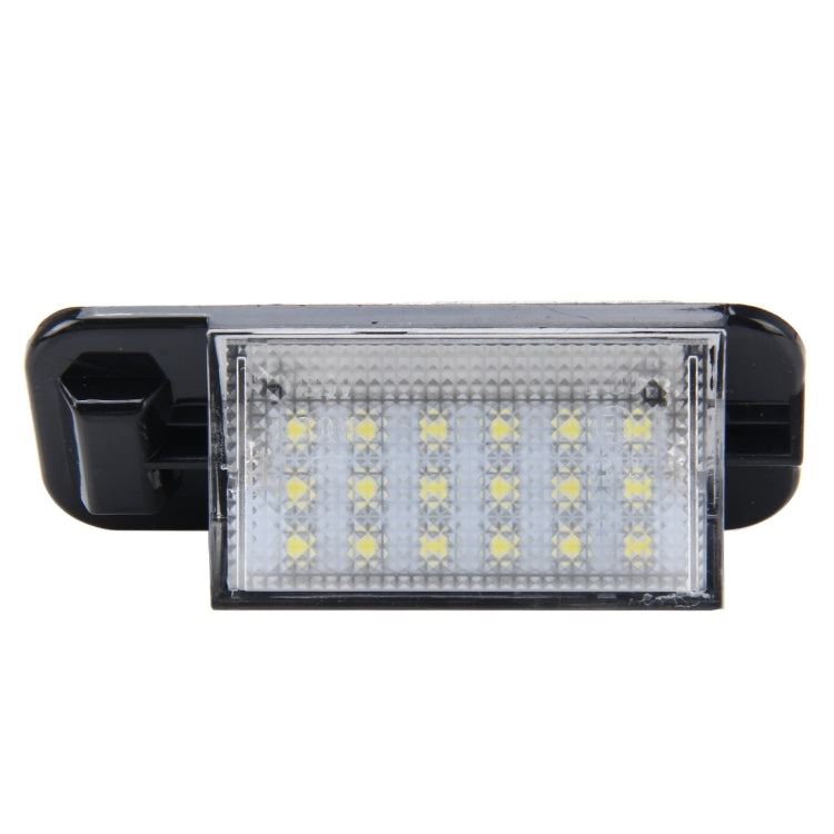 2 PCS License Plate Light with 18 SMD-3528 Lamps for BMW E36(1992-1998),2W 120LM,6000K, DC12V (White Light), For BMW E36