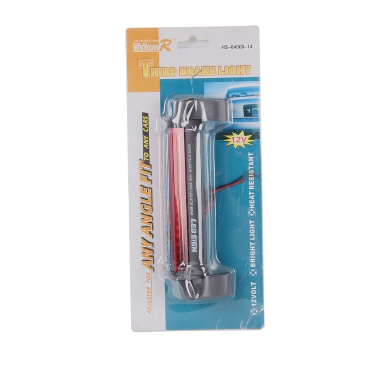 14 LEDs Red Light Car Third Brake Light, DC 12V Cable Length: 80cm, 14 LEDs