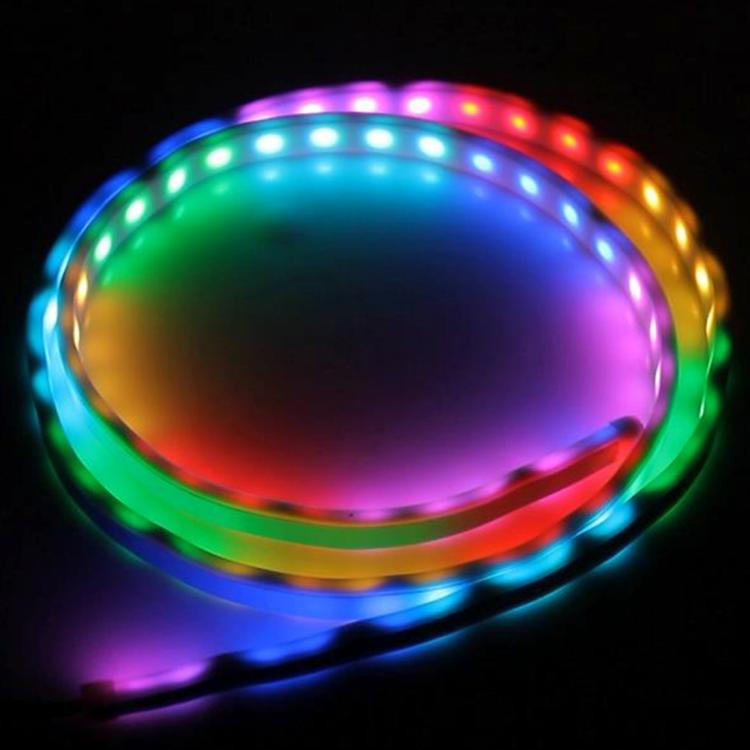 1.2m Car Auto Waterproof Universal Rear Colorful Flowing Light Tail Box Lights Red Light Brake Light Yellow Light Turn Signal Light LED Lamp Strip Tail Decoration, DC 9-30V, 1.2m