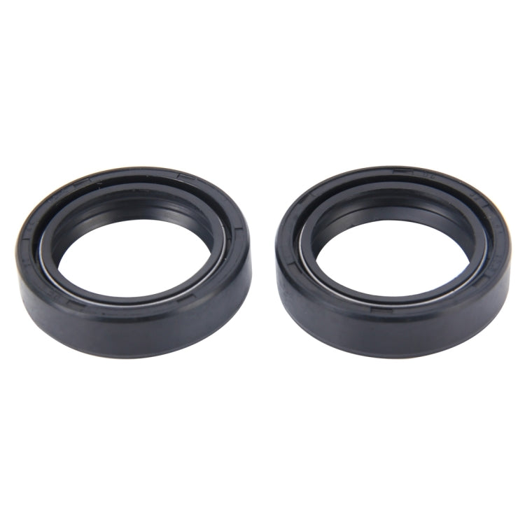 2 PCS Motorcycle Rubber Front Fork Damper Oil Seal Kit for GN125, GN125