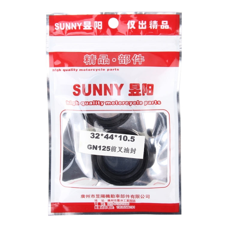 2 PCS Motorcycle Rubber Front Fork Damper Oil Seal Kit for GN125, GN125
