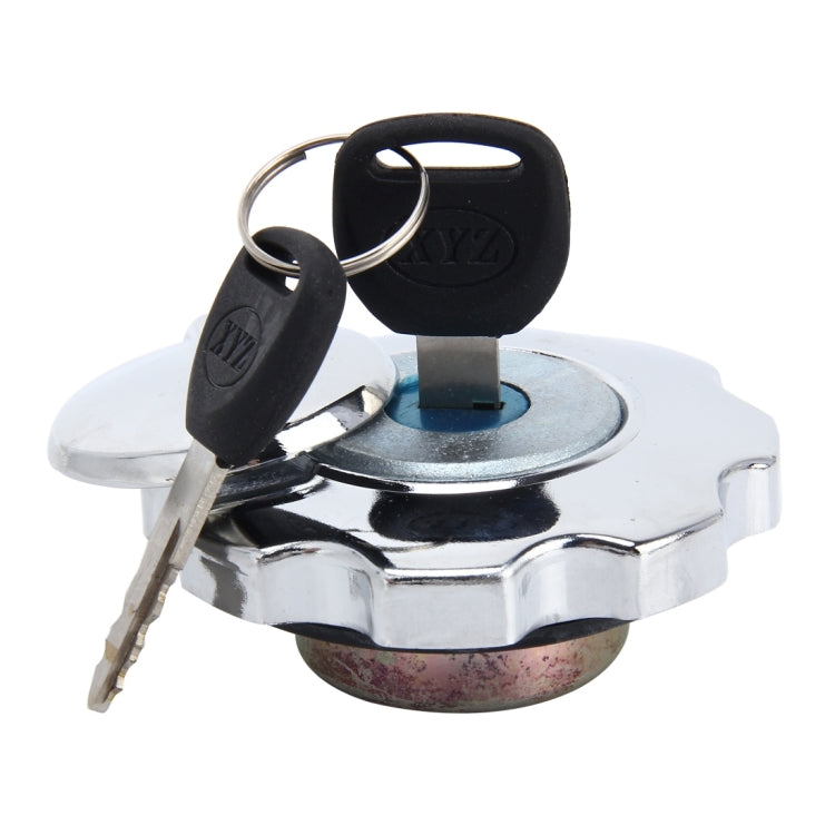 Motorcycle Fuel Tank Lock Electric Door Lock Head Lock Set with Two Universal Keys for XF125, XF125 1