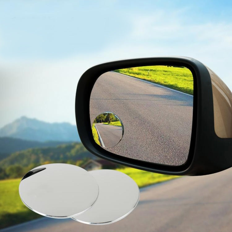 10 PCS Car Blind Spot Rear View Wide Angle Mirror, Diameter: 5.5cm, 10 PCS 5.5cm Rear View Wide Angle Mirror