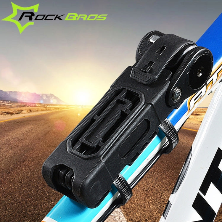 Foldable Alloy Steel Anti-theft Lock with Keys for Motorcycle Bike House Door, Anti-theft Lock