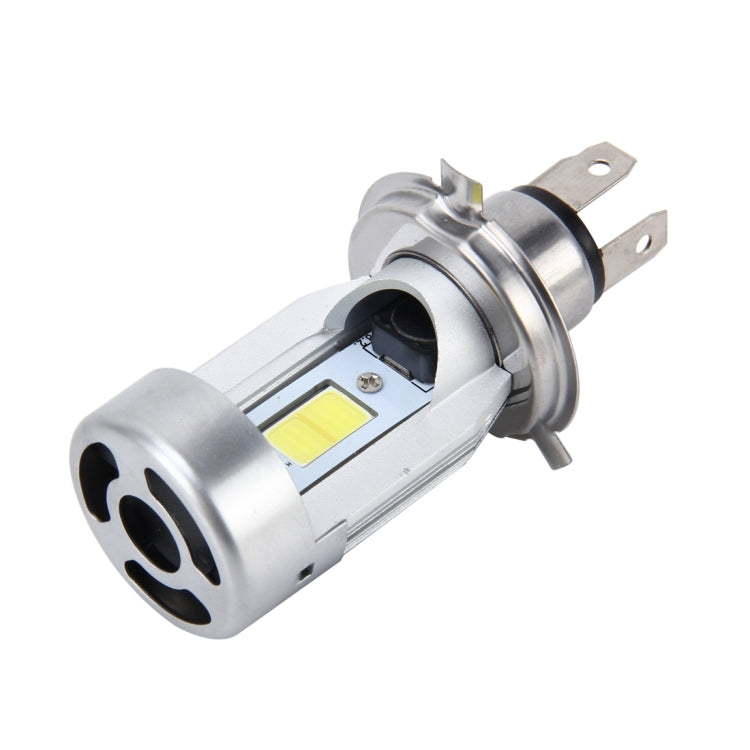 H4 HS1 Motorcycle Headlamps COB Spotlights Electric Car Fog Lights 6000K 20W 2600LM 5000Hours(White Light), 20W 2600LM