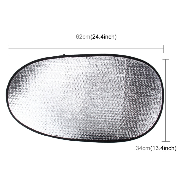 10 PCS Motorcycle Electric Car Sun Cushion Pad Heat Reflective Sheet Aluminum Sheet Sun Shade Car Mats, Sun Cushion Pad
