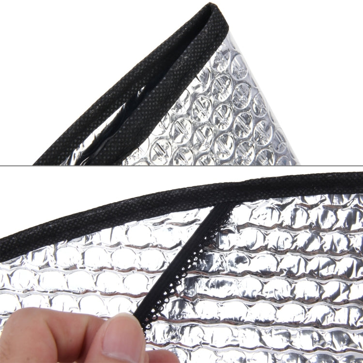 10 PCS Motorcycle Electric Car Sun Cushion Pad Heat Reflective Sheet Aluminum Sheet Sun Shade Car Mats, Sun Cushion Pad