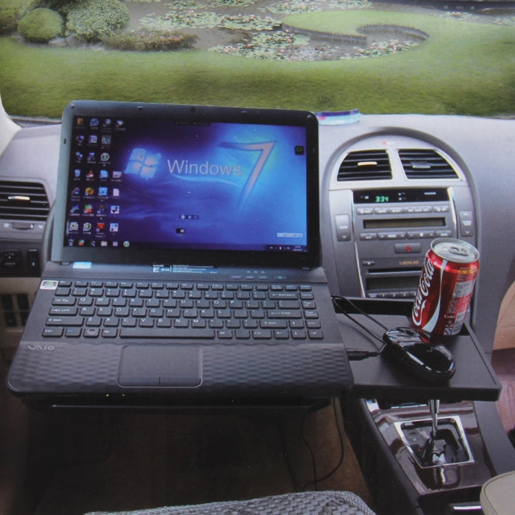 SHUNWEI SD-1508 Travel Car Computer Desk with Drawers Folding Computer Stand Car Notebook Stand Computer Racks, SD-1508