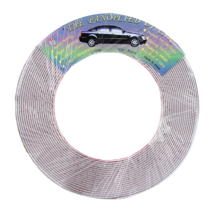 13m x 8mm Car Motorcycle Reflective Body Rim Stripe Sticker DIY Tape Self-Adhesive Decoration Tape, 13m x 8mm