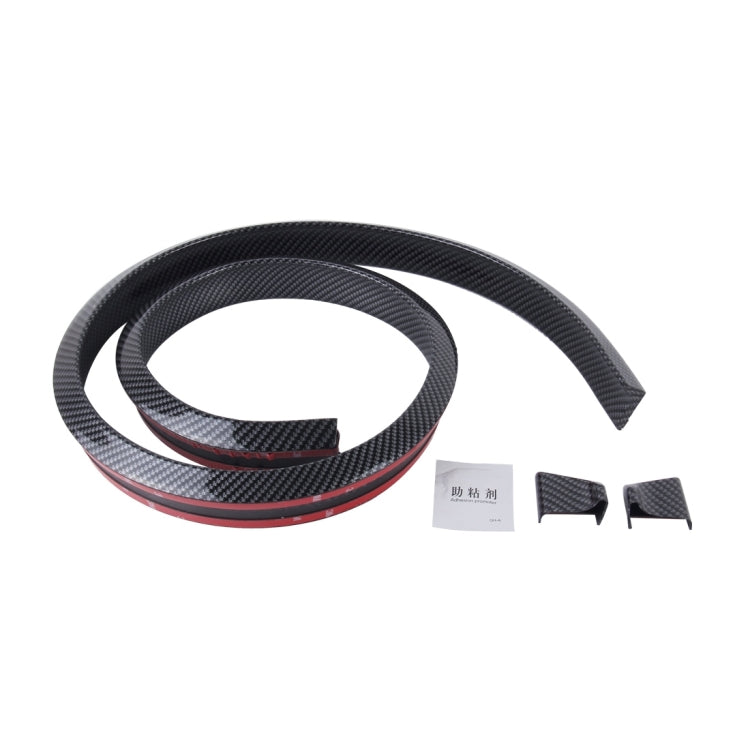 Universal 1.5m Car Front Bumper Lip Splitter Spoiler Skirt Adhesive Protector, 1.5m