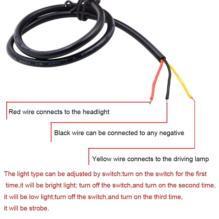 Motorcycle 30W DC 12V-85V LED Headlight Lens Built-in Whirlwind Double Aperture Angle Eyes + Devil Eye, Red Light (Whirlwind), Pink Light (Whirlwind), Blue Light (Whirlwind)
