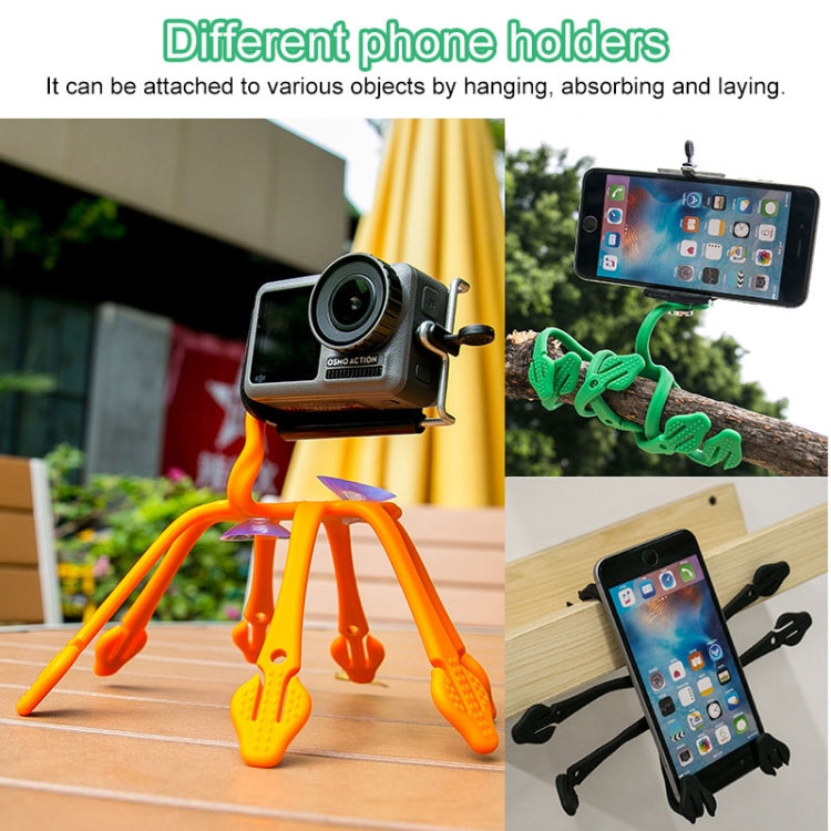 JS-G01 Car Multipurpose Bracket Octopus Mount Holder Cell Phone Holder, JS-G01(Green)
