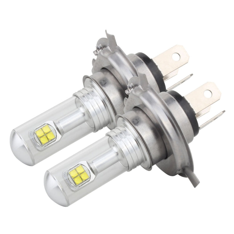 2 PCS H4 40W 800 LM 6000K 8 CREE LEDs Car Fog Lights, DC 12V, H4