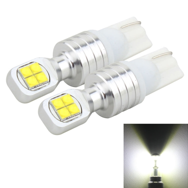2 PCS T10/W5W 40W 800 LM 6000K Car Clearance Light Reading Light License Light with 8 Lamp, DC 12V, Blue Light, Red Light, White Light, Yellow Light