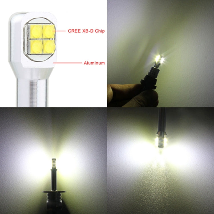 2 PCS T10/W5W 40W 800 LM 6000K Car Clearance Light Reading Light License Light with 8 Lamp, DC 12V, Blue Light, Red Light, White Light, Yellow Light
