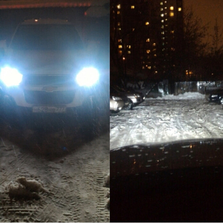 2 PCS H4 18W 1800 LM 6000K IP68 Canbus Constant Current Car LED Headlight with 2 COB Lamps, DC 9-36V, H4