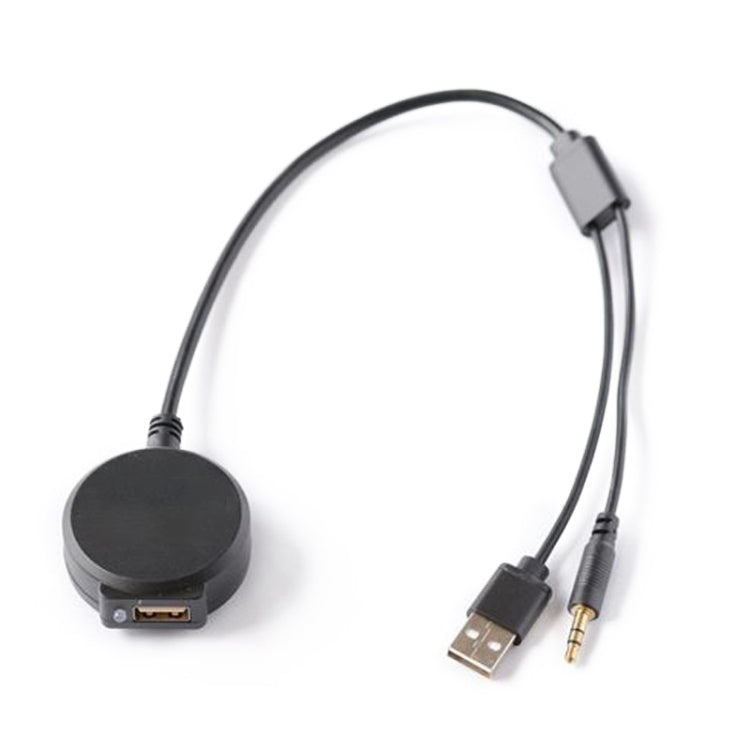 Universal Car Bluetooth Adapter Radio Stereo AUX Cable Adapter AUX USB Interface, AUX USB Interface