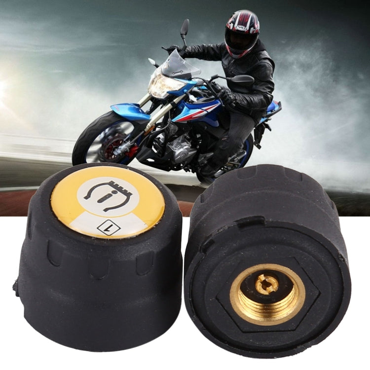Motorcycle Bluetooth Tire Pressure Monitoring System TPMS Mobile Phone APP Detection 2 External Sensors, TPMS