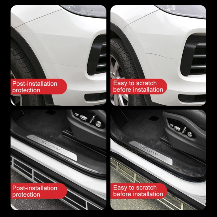 Universal Car Door Invisible Anti-collision Strip Protection Guards Trims Stickers Tape, Size: 3cm x 5m, Size: 3cm x 5m