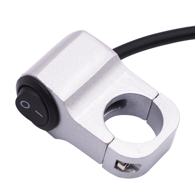 Motorcycle Headlight Auxiliary Light Aluminum Alloy Switches with Lock, Headlight Auxiliary Switches