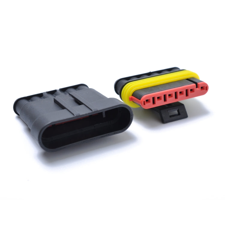 10 Sets 6 Pins Way Sealed Waterproof Electrical Wire Connector Plug Terminal Car Auto Set, A0315