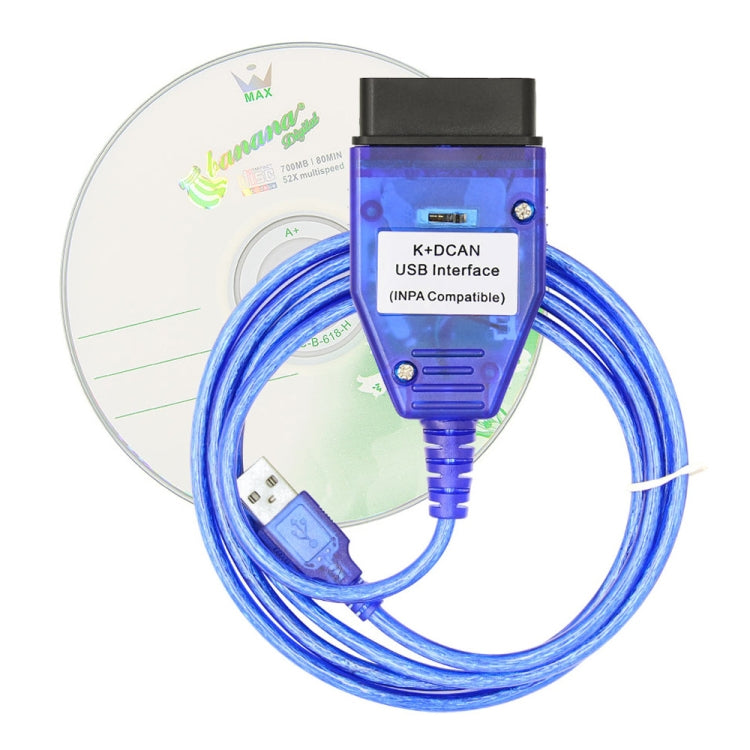 INPA K+CAN with Switch USB Interface Cable for BMW
