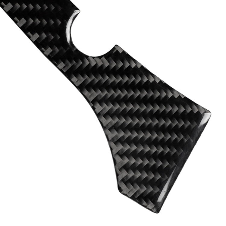 2 PCS Car Carbon Fiber Rearview Mirror Bumper Strip Decorative Sticker for BMW G30 (2018-2019) / G11 (2016-2019), Left Drive with Camera, Rearview Mirror Left Drive with Camera
