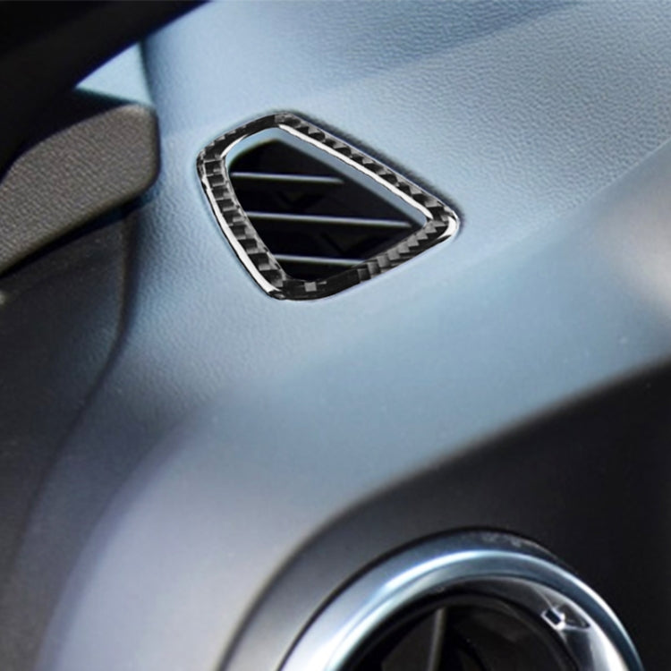 2 PCS Car Carbon Fiber Instrument Air Outlet Decorative Sticker for Chevrolet Camaro 2017-2019, Instrument Air Outlet
