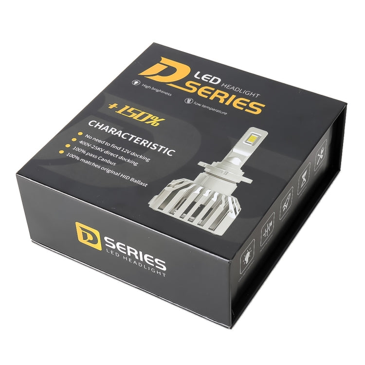 قطعتان من مصابيح المصابيح الأمامية للسيارة ED SMD-3570 DC12V / 35W / 5500K / 4000LM لمصابيح D1S وD1S