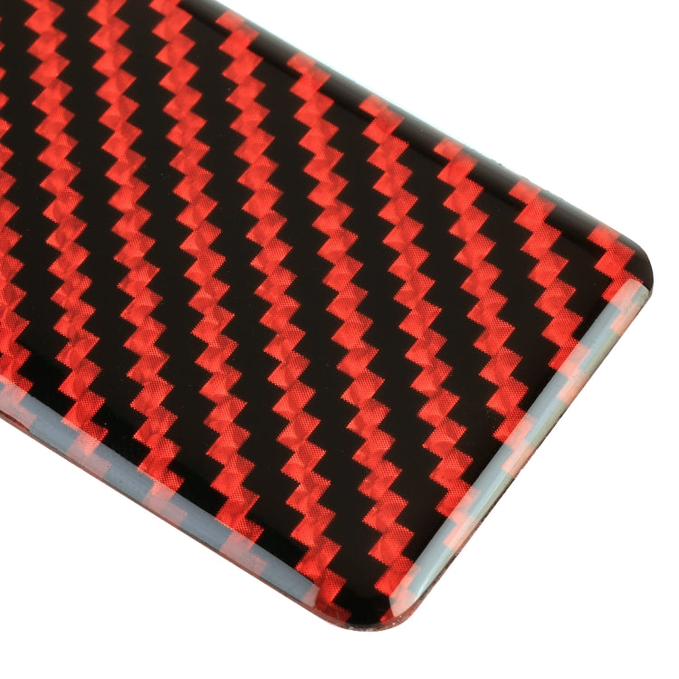 2 in 1 Car Carbon Fiber Welcome Pedal Outer Frame Decorative Sticker for Ford Mustang 2015-2020, Welcome Pedal Outer Frame