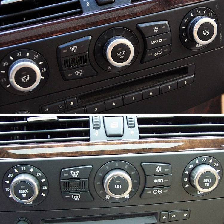مفتاح إيقاف تشغيل لوحة مكيف هواء السيارة 6131 9250 196-1 لسيارة BMW E60 2003-2010، القيادة اليسرى، إيقاف التشغيل