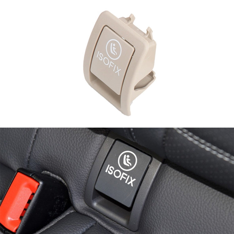 غطاء أمان مقعد الطفل الخلفي ISOFIX 2059200513 لسيارة مرسيدس بنز W205 2015-2021، القيادة من جهة اليسار