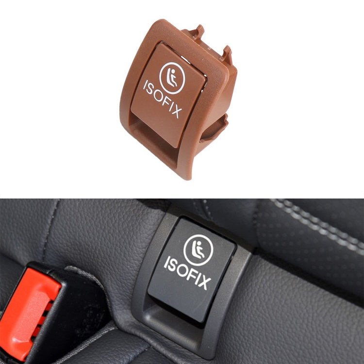 غطاء أمان مقعد الطفل الخلفي ISOFIX 2059200513 لسيارة مرسيدس بنز W205 2015-2021، القيادة من جهة اليسار