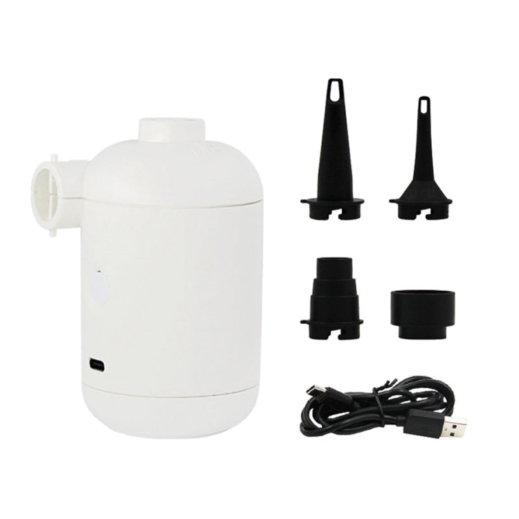HT-426 USB Electric Air Pump for Rubber Boat Inflatable Bed, HT-426 (Blue), HT-426 (White)