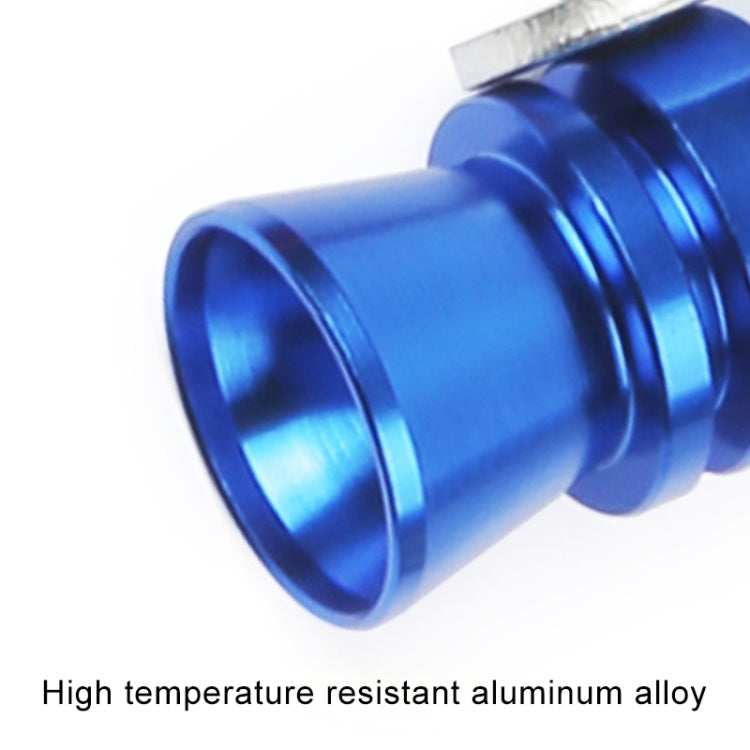Universal Aluminum Turbo Sound Exhaust Muffler Pipe Whistle Car / Motorcycle Simulator Whistler, Size: M, Outside Diameter: 23mm, Size: M (Silver), Size: M (Black), Size: M (Gold), Size: M (Blue), Size: M (Red)