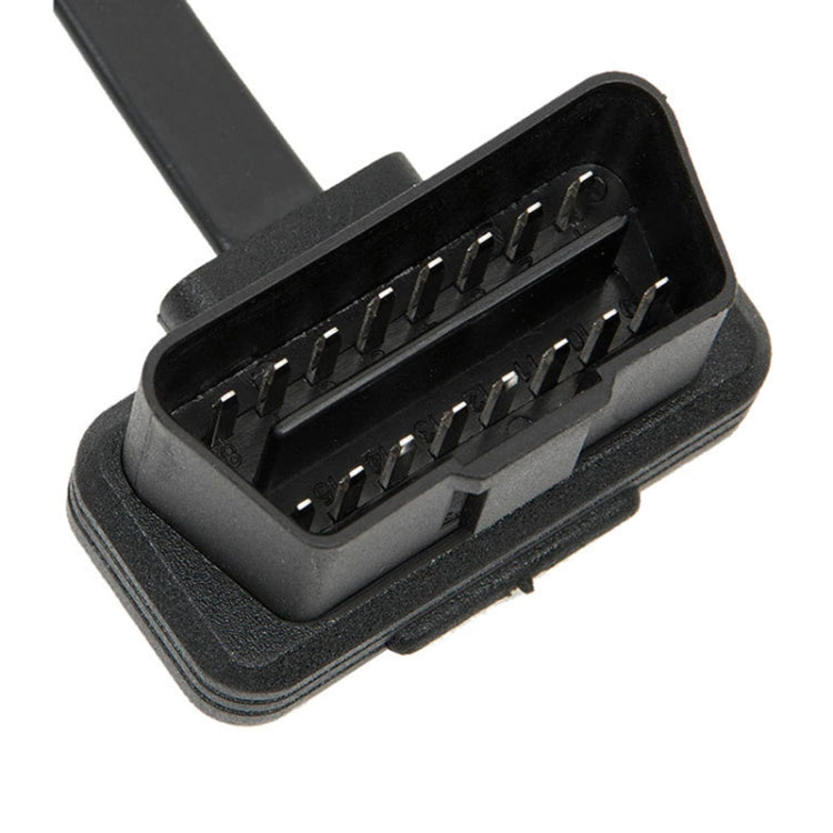 كابل تشخيص OBD للسيارة 16 سنًا، كابل OBD2 ذكر إلى أنثى، طول الكابل: 60 سم، 60 سم