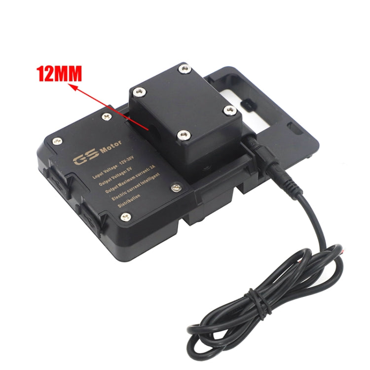 Motorcycle Mobile Phone Holder USB Charger Bracket, USB Charger Bracket