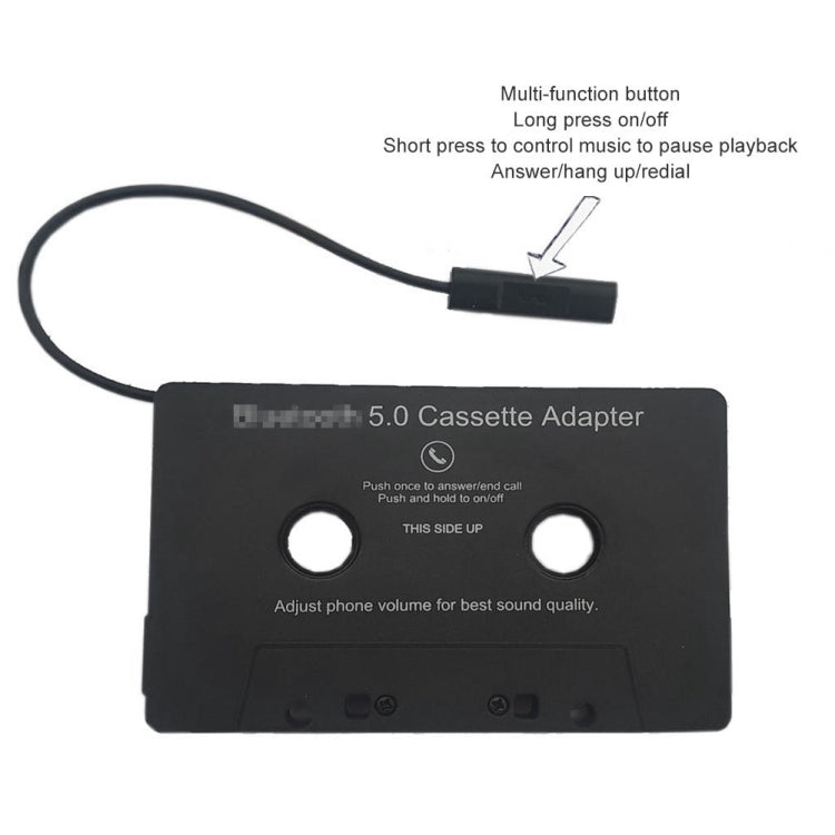 محول بلوتوث عالمي للسيارة، شريط MP3 / SBC / ستيريو، كاسيت صوت بلوتوث، محول بلوتوث